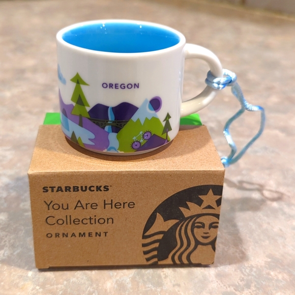 NIB! Starbucks OREGON You Are Here Collection Ornament - Picture 5 of 5
